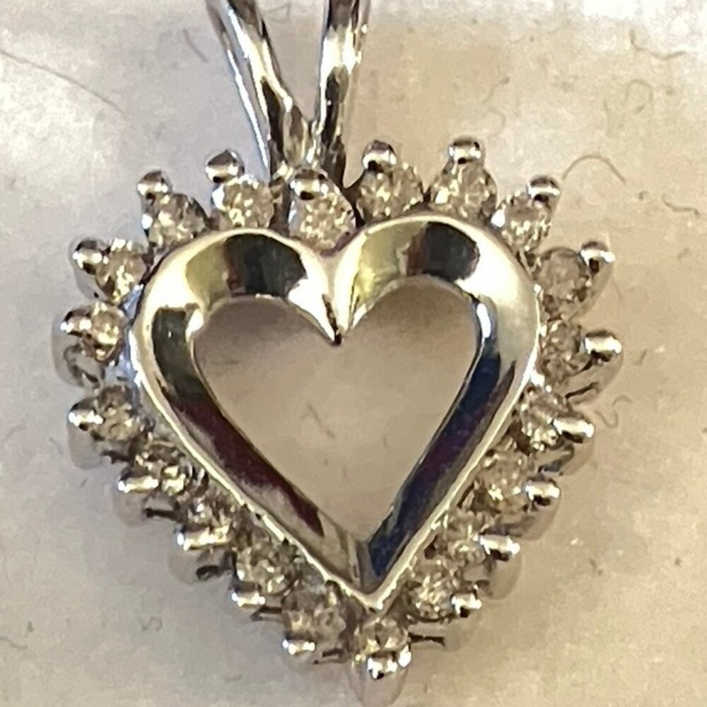Diamond Heart Pendant